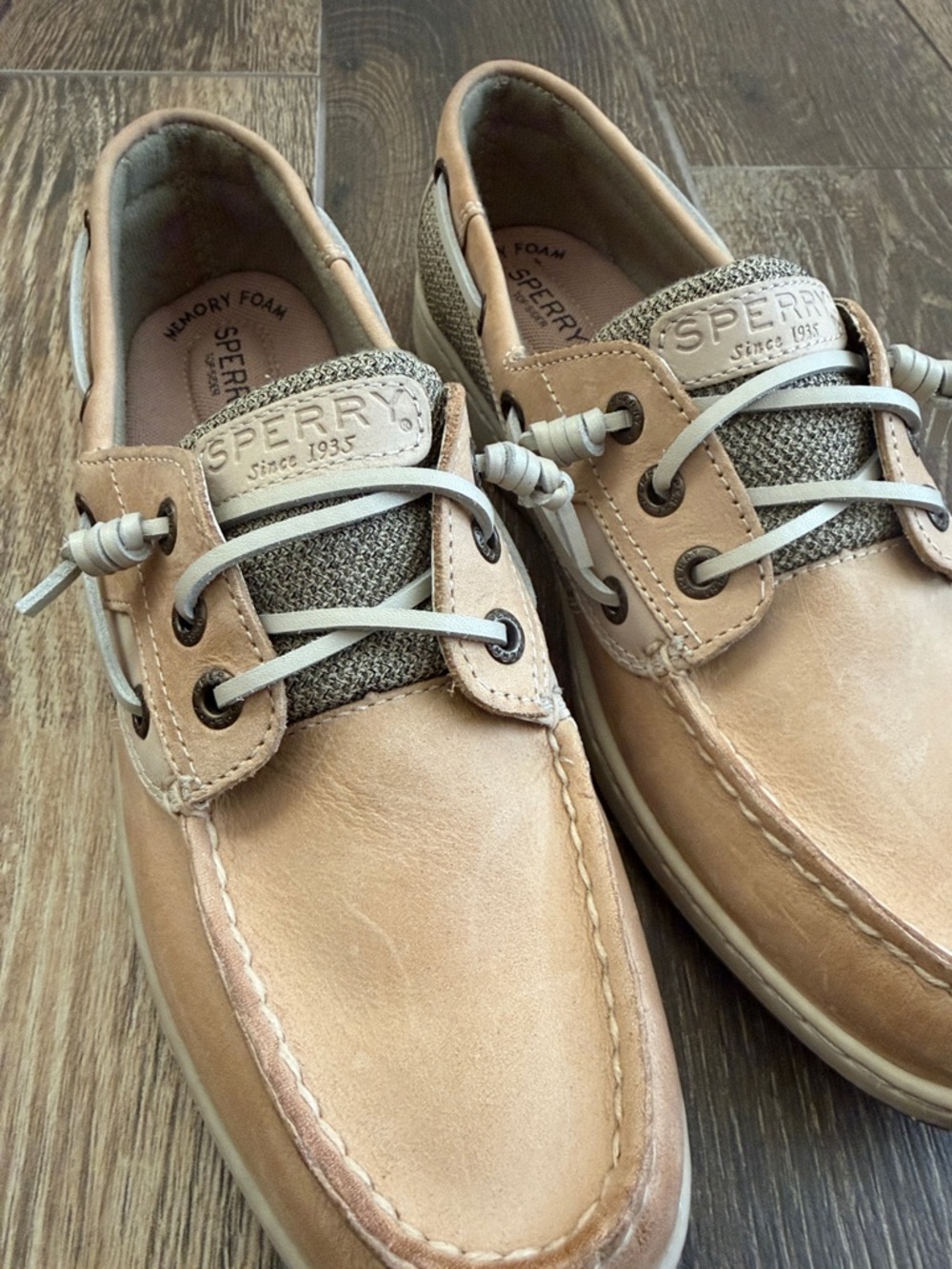 NWOT Sperry Top-Sider Women’s Rosefish 3-Eye Brown Leather Boat Shoe—10 - Picture 7 of 13